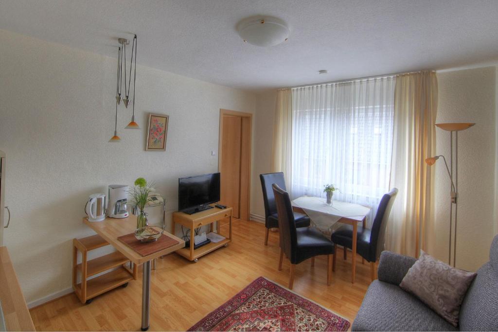 Posezení v ubytování Aparthotel Klara