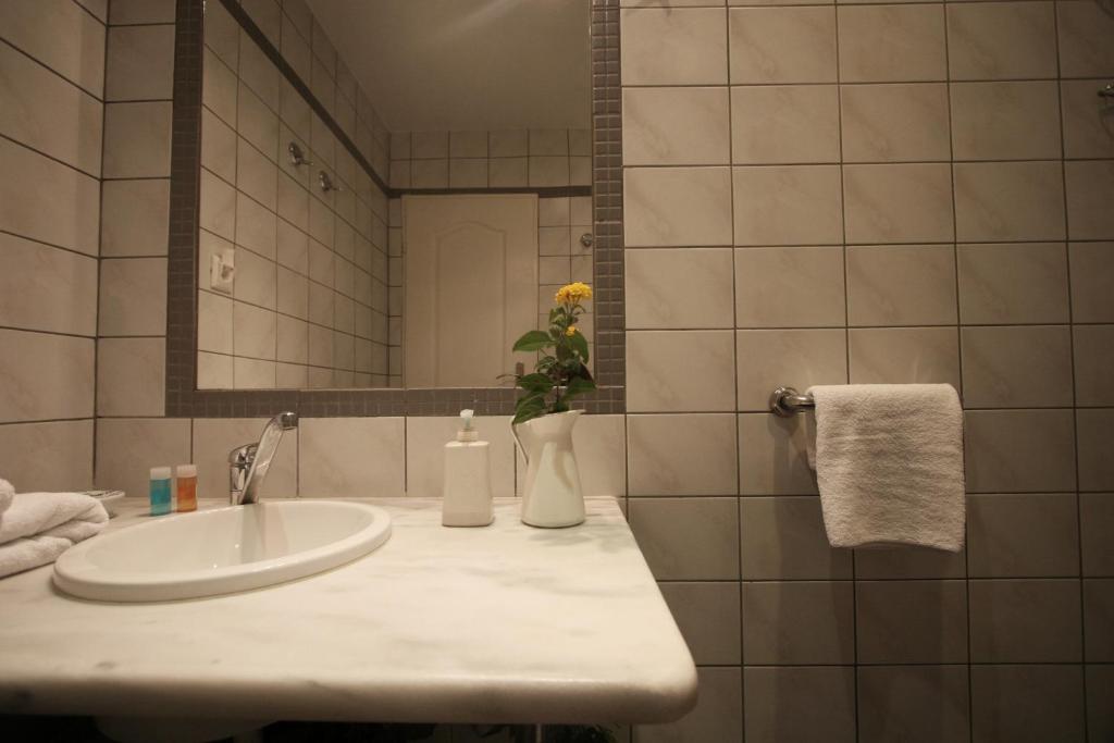 Koupelna v ubytování Meliti Guesthouse