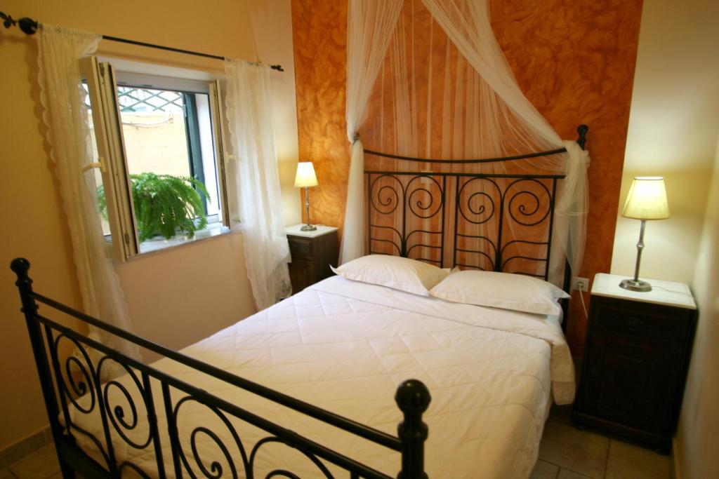 Postel nebo postele na pokoji v ubytování Meliti Guesthouse