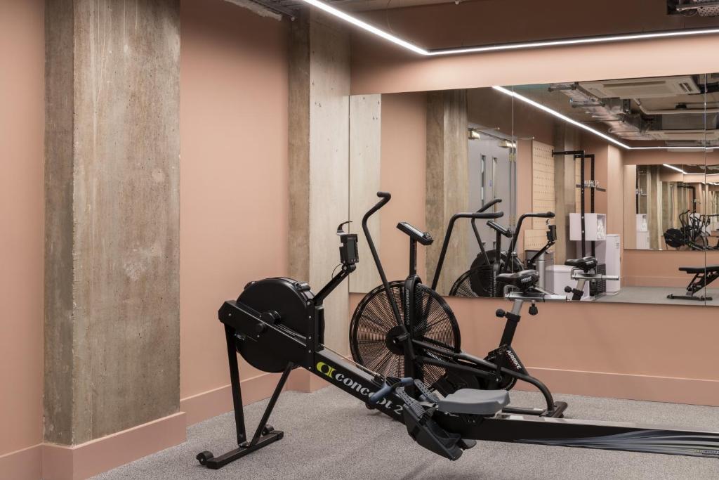 Fitness centrum a/nebo fitness zařízení v ubytování Zanzibar Locke
