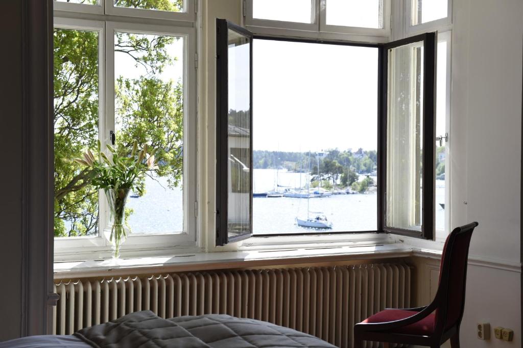 Posezení v ubytování Grand Hotel Saltsjöbaden