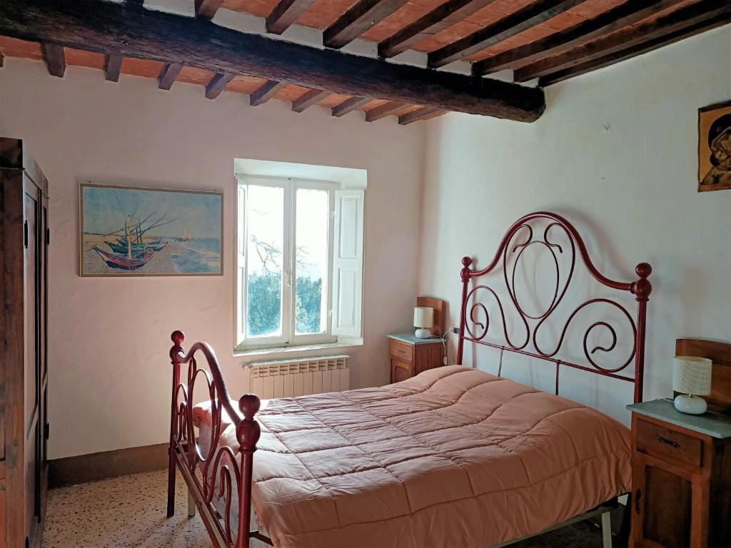 Postel nebo postele na pokoji v ubytování Casa Nati