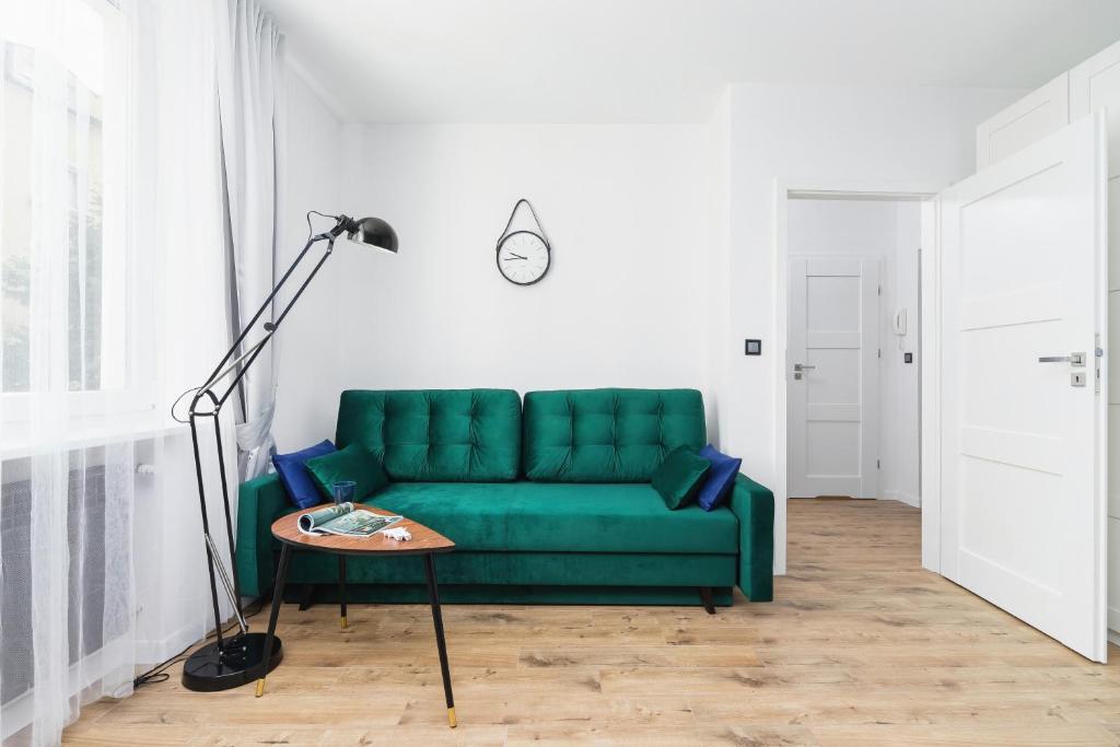 Posedenie v ubytovaní Studio Spokojna Kraków by Noclegi Renters