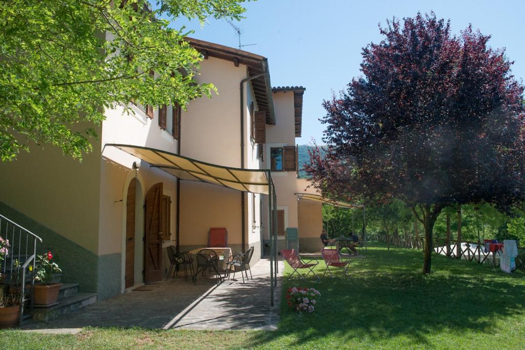 Zahrada ubytování La Locanda del Collaccio