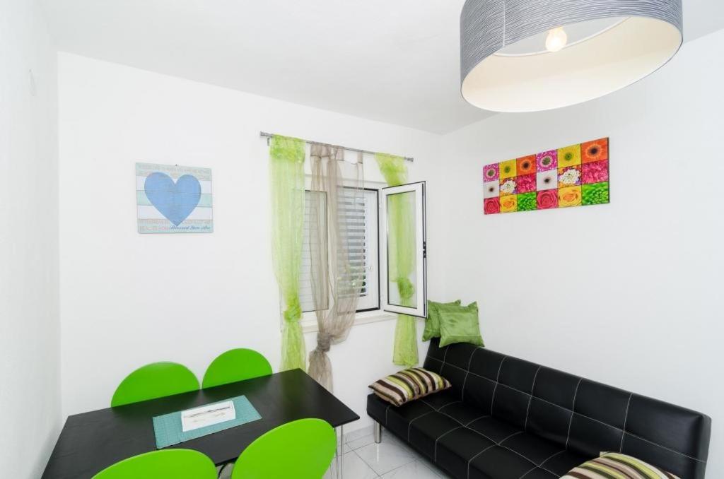 Posezení v ubytování Apartments Ammos
