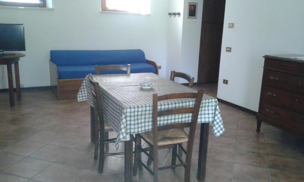 Posezení v ubytování La Locanda del Collaccio