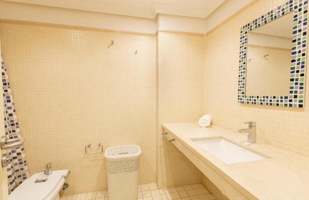 A bathroom at Balcon de Los Gigantes 2A016
