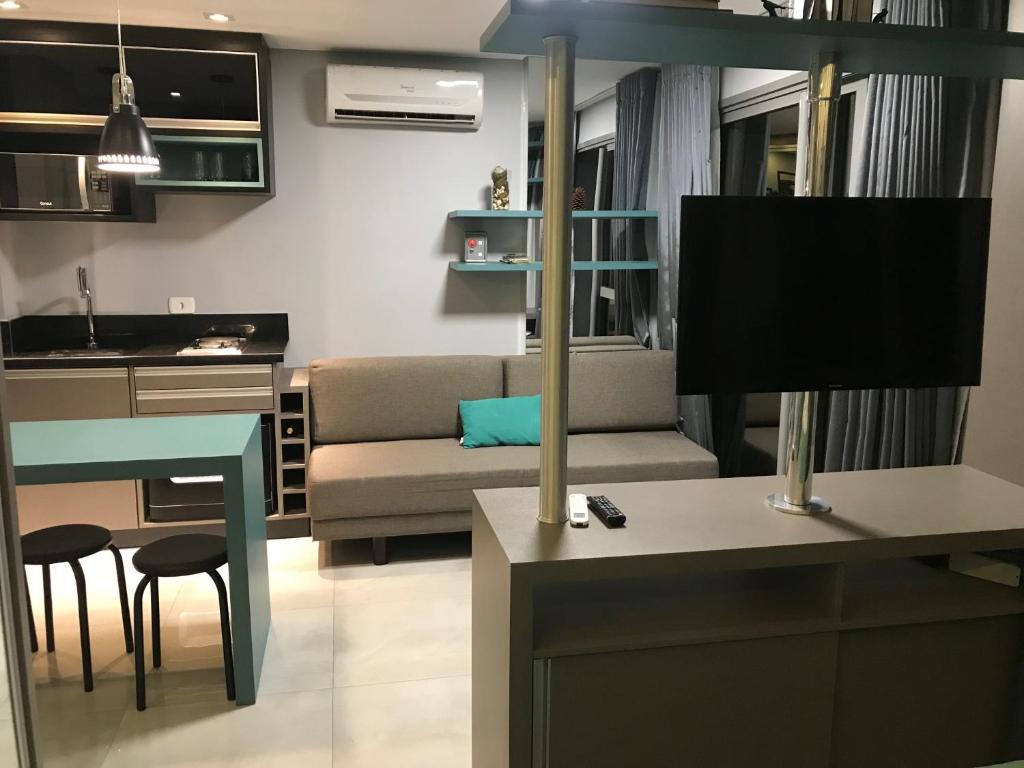  Apartamento decorado e equipado no 27º andar