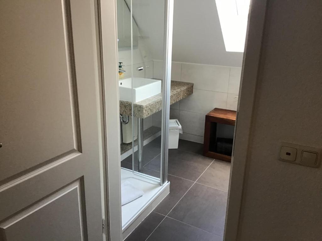 Koupelna v ubytování Ferienwohnung Giese