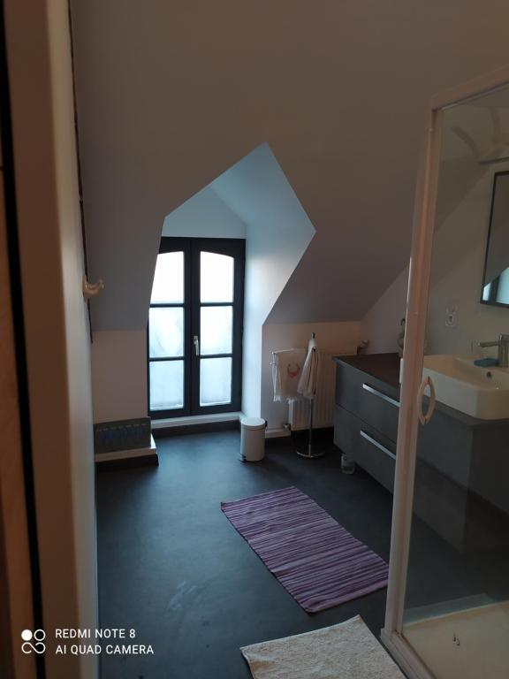 Postel nebo postele na pokoji v ubytování Ker Anahid - L'Atelier