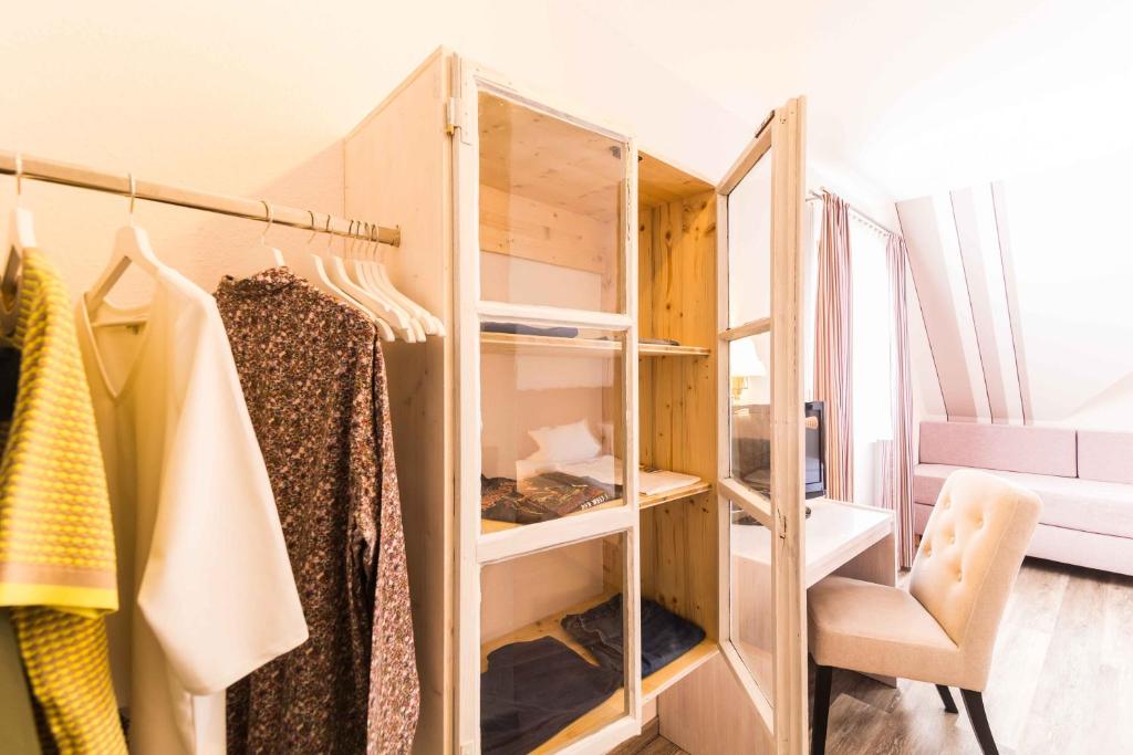Postel nebo postele na pokoji v ubytování Hotel Braun