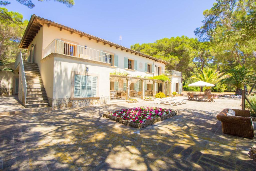 Zahrada ubytování Villa Señorial primera linea de playa