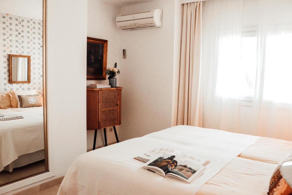 Cama ou camas em um quarto em Villa Piccola by Cassai