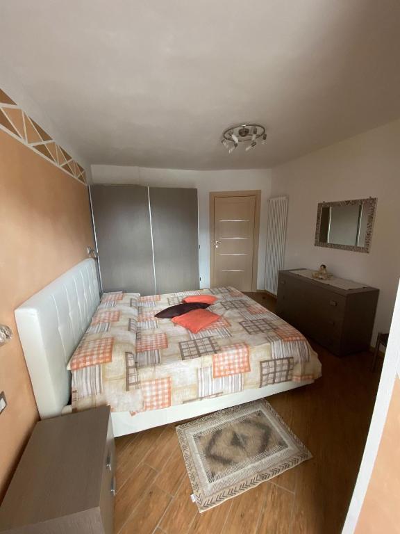 Postel nebo postele na pokoji v ubytování Appartamenti Lucia