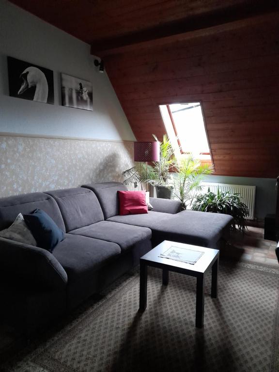 Posezení v ubytování Agave Apartman