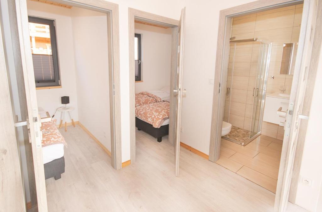 Koupelna v ubytování Baltic Resort