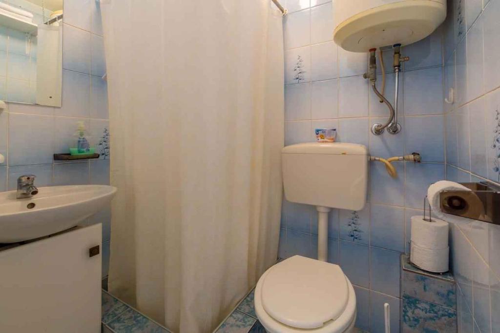 Kúpeľňa v ubytovaní Apartment in Crikvenica 39084