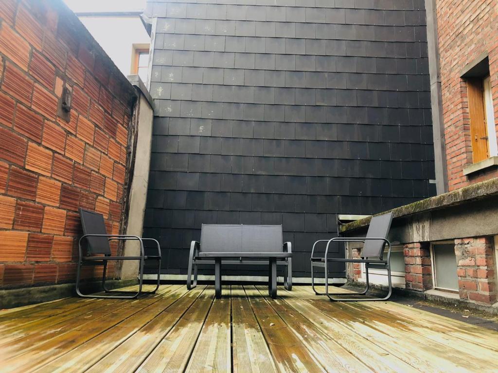 Studio avec toit terrasse privé, en centre ville - 004 - Estudio Con Terraza