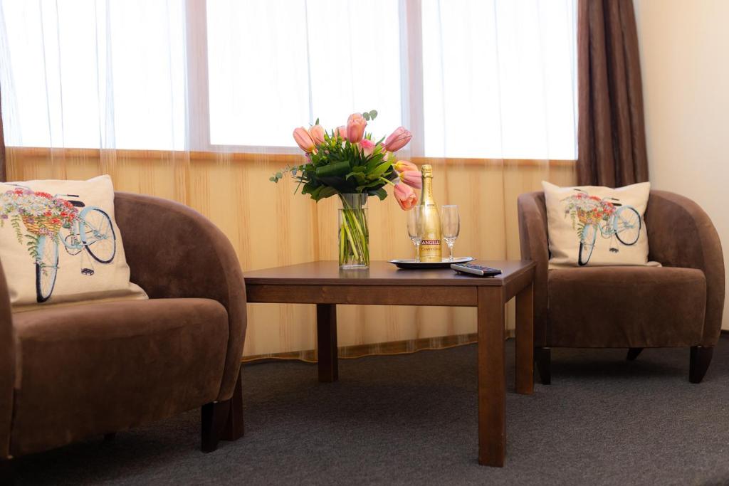 Posezení v ubytování Hotel Terra Balneo