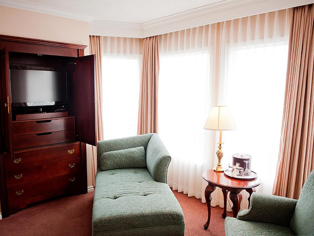 Posezení v ubytování Hotel Grand Pacific