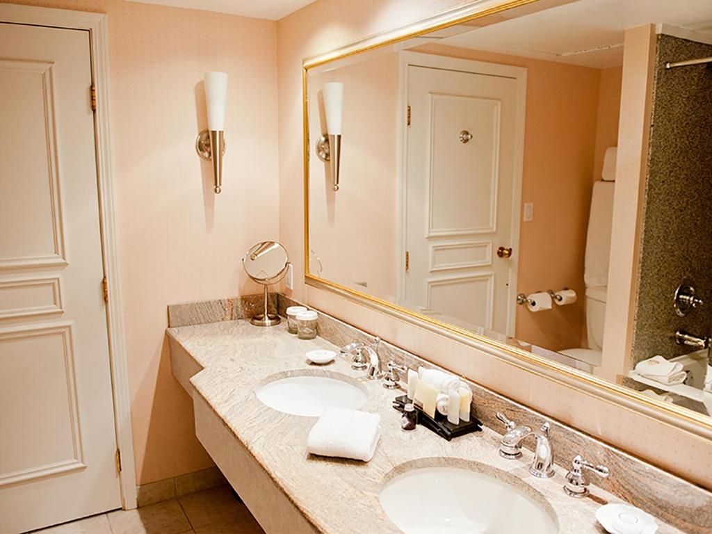 Koupelna v ubytování Hotel Grand Pacific