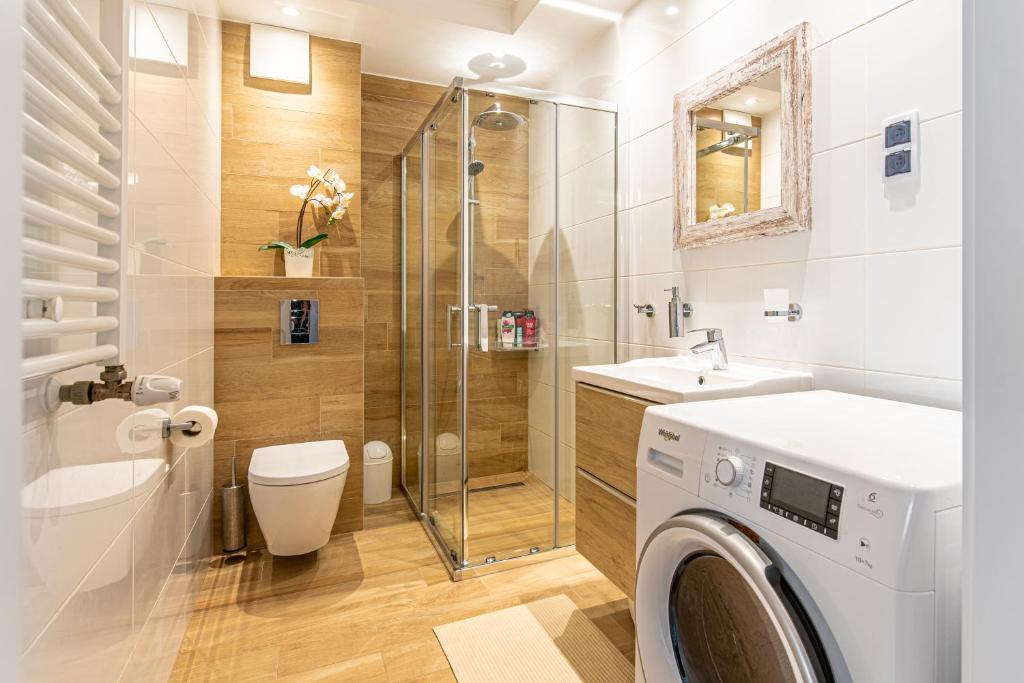 Kúpeľňa v ubytovaní Bella Casa Premium Apartment - 30 Pszczelna
