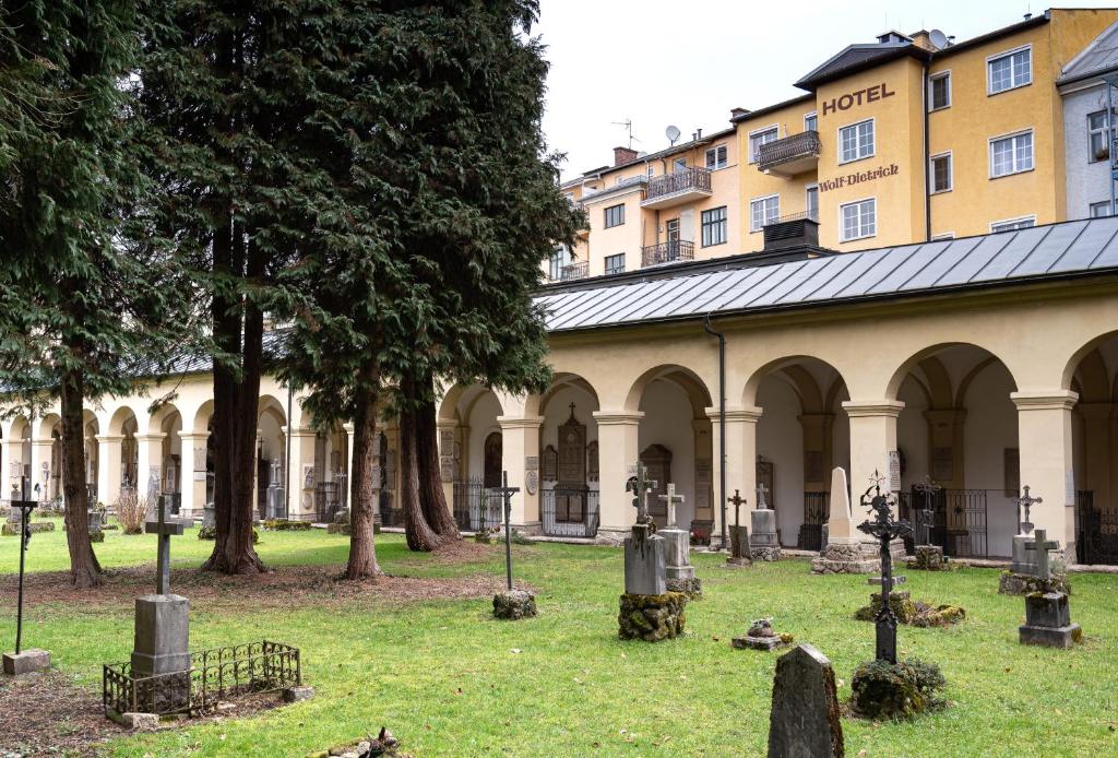 Zahrada ubytování Altstadthotel Wolf-Dietrich
