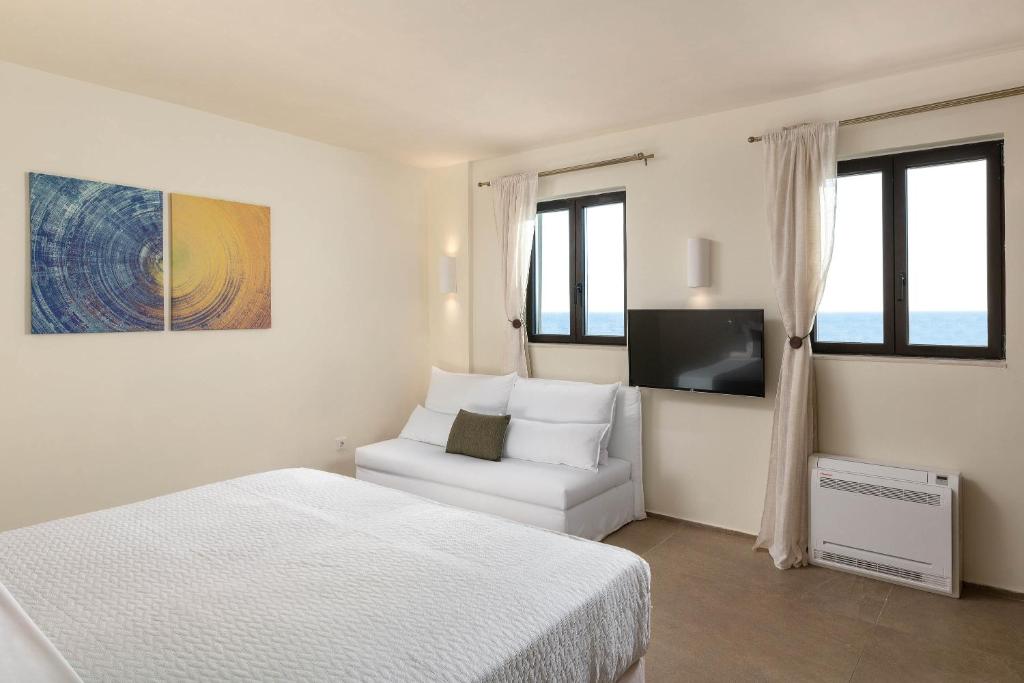 Postel nebo postele na pokoji v ubytování South Key Villa