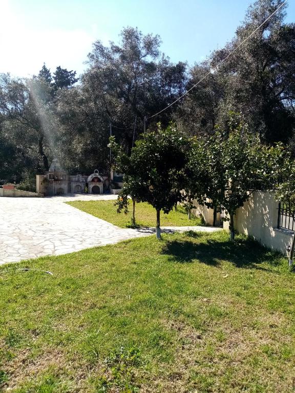 Zahrada ubytování Lemoni Corfu House