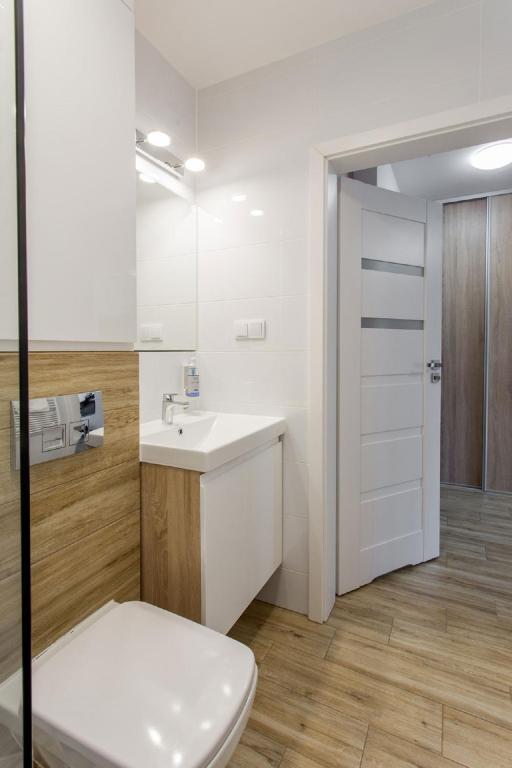 Kúpeľňa v ubytovaní K2 Apartamenty