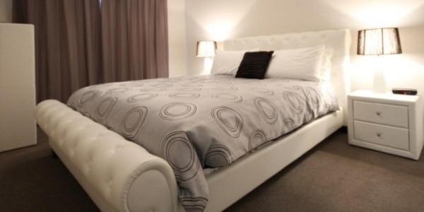 Posteľ alebo postele v izbe v ubytovaní Casavino Luxury Villa