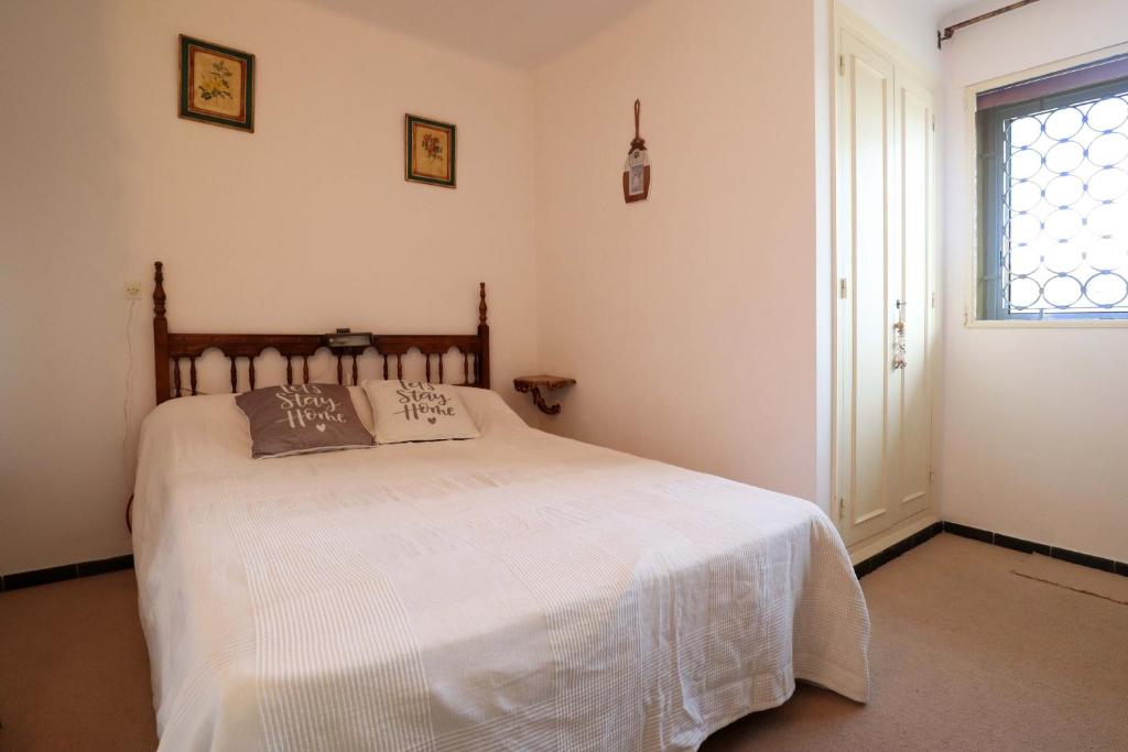 Posteľ alebo postele v izbe v ubytovaní Creu de sant pol, apartamento 2 pax a pocos metros Playa Sant Pol F30066