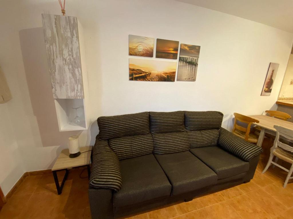 Posezení v ubytování Casa La Gavina