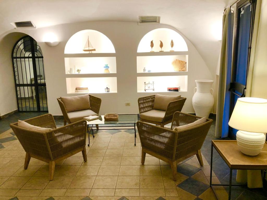 Posezení v ubytování Hotel Gajeta