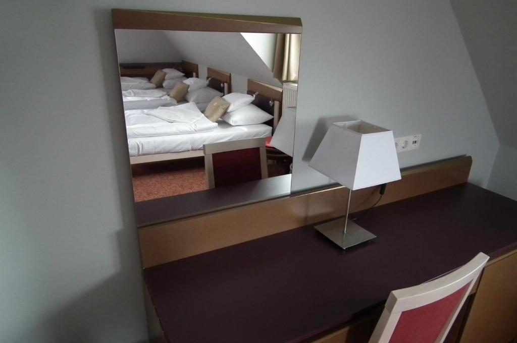 Posteľ alebo postele v izbe v ubytovaní Szent Gellért Hostel