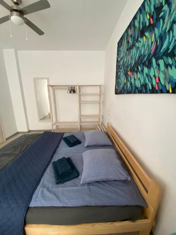Posteľ alebo postele v izbe v ubytovaní Cozy apartment Alicante