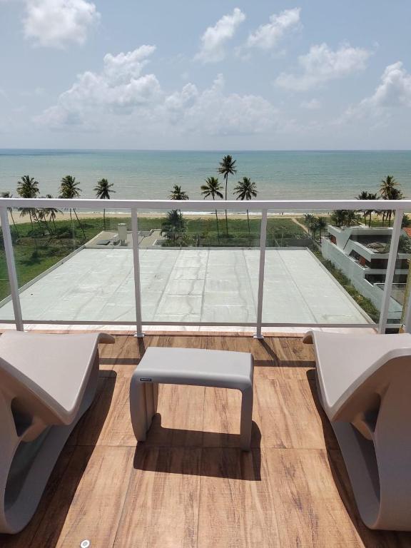  Apartamento confortável à beira mar do Caribessa