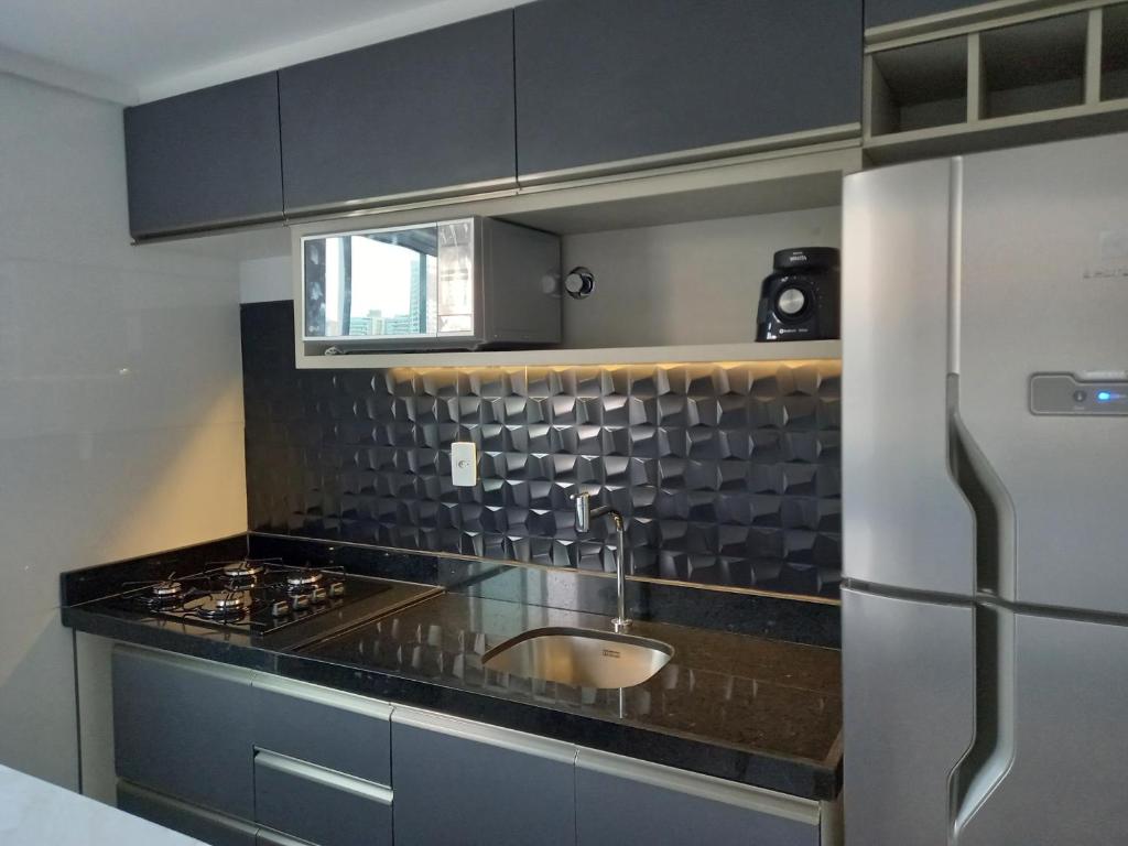  Apartamento confortável à beira mar do Caribessa