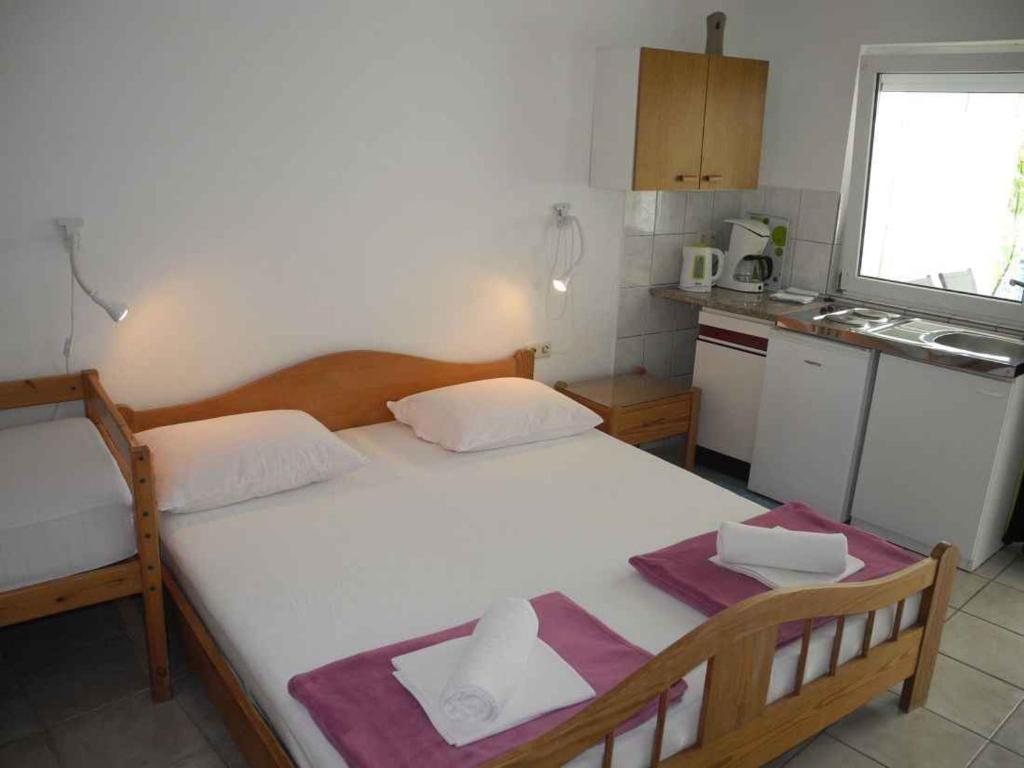 Kuchyň nebo kuchyňský kout v ubytování Apartment in Dramalj 5788