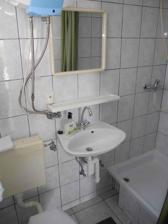 Koupelna v ubytování Apartment in Dramalj 5788