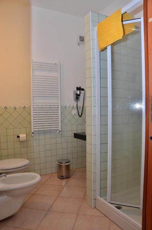 Koupelna v ubytování Domo - Guest-House Il Nespolo Fiorito