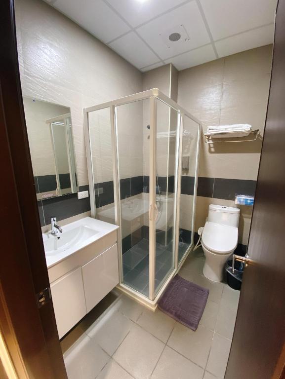 Koupelna v ubytování Tung Shiang Homestay