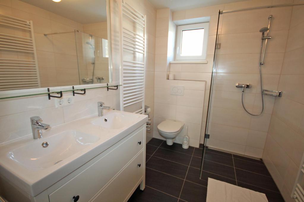 Kúpeľňa v ubytovaní Appartement Schiefersteinweg, Schladming