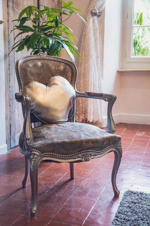 Posezení v ubytování H2o Chambres d'Hôtes