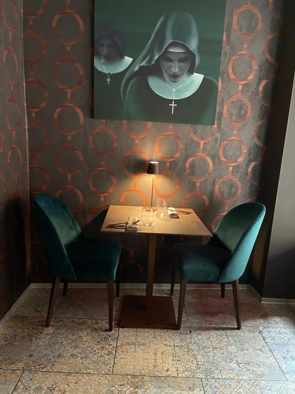 Posezení v ubytování Voglia di Vino Locanda