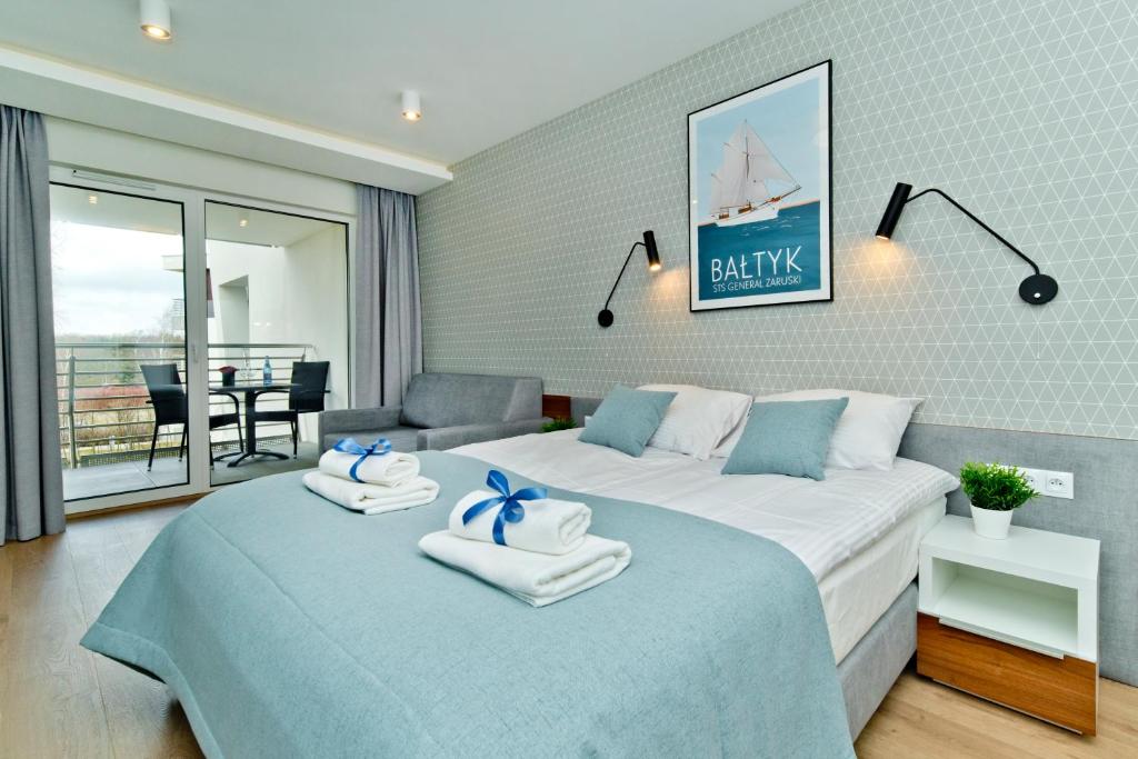 BlueApart Apartamenty Na Klifie - One-Bedroom Apartment