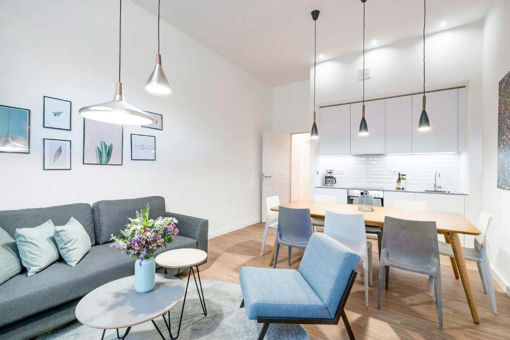 BENSIMON apartments Mitte/Wedding - Teraslı Üç Yatak Odalı Daire