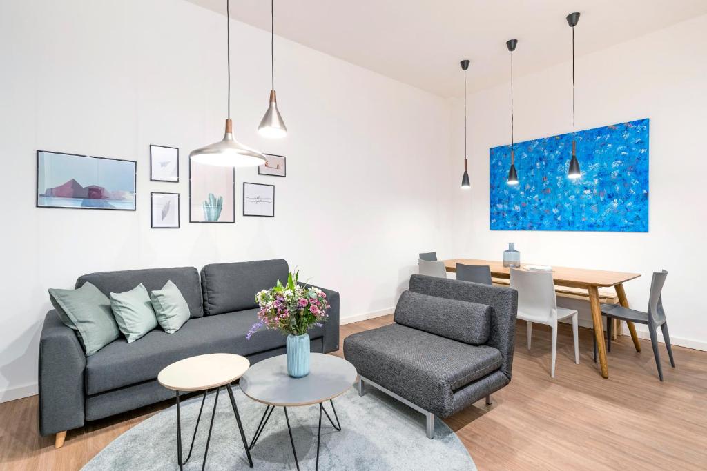 BENSIMON apartments Mitte/Wedding - Teraslı Üç Yatak Odalı Daire