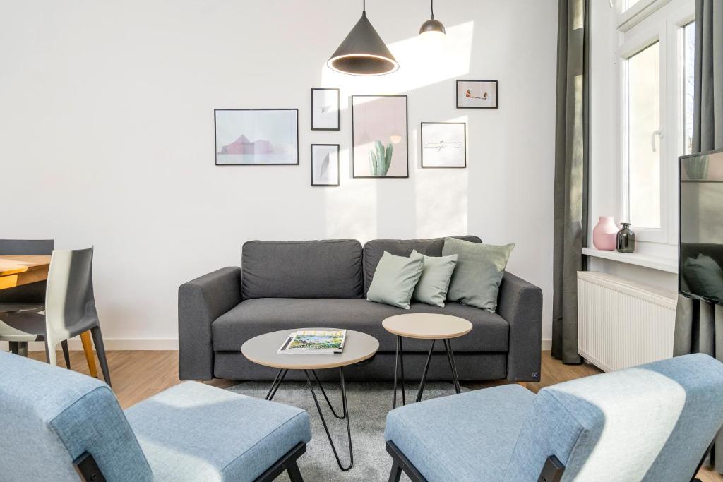 BENSIMON apartments Mitte/Wedding - Balkonlu İki Yatak Odalı Daire