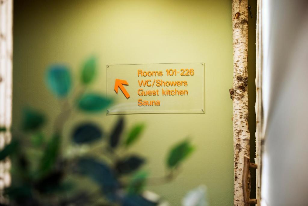 Certifikát, hodnocení, plakát nebo jiný dokument vystavený v ubytování Slottsskogen Hotel